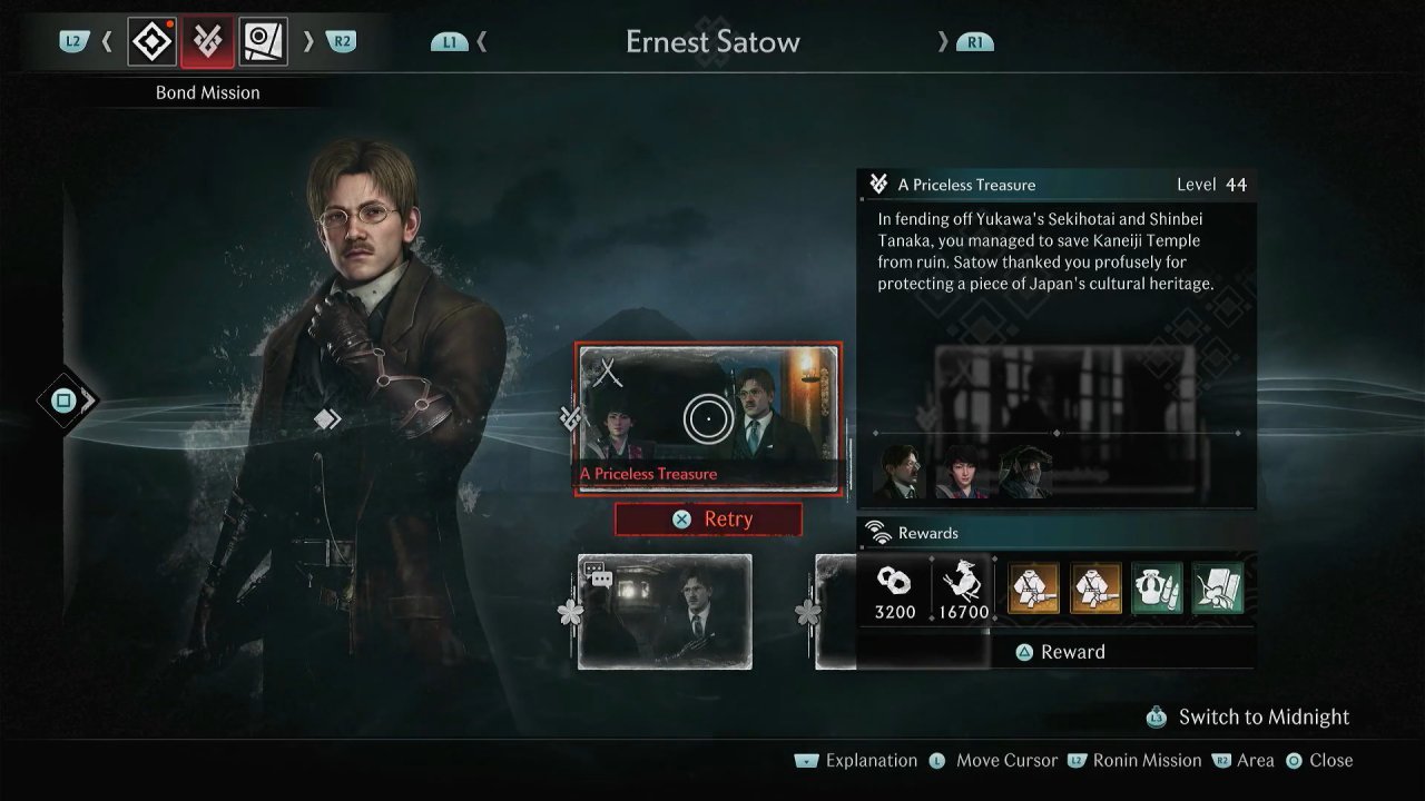 Rise of the Rōnin, Rise of the Rōnin Guide, How to Do Bond Mission as Ernest Satow, PS5, Gameplay, Screenshot