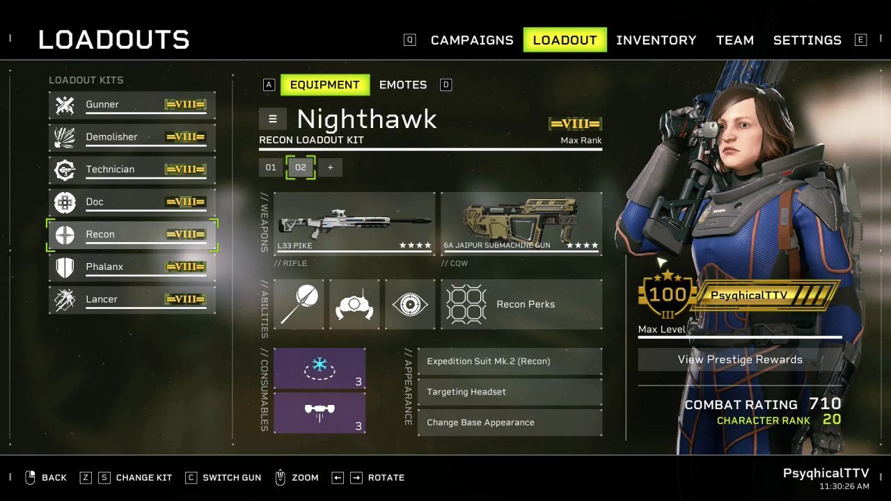 Aliens: Fireteam Elite Guide, Recon Class Build, PC Gameplay Screenshot