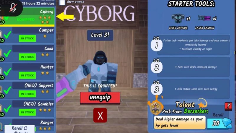 99 Nights in the Forest Talent System Guide