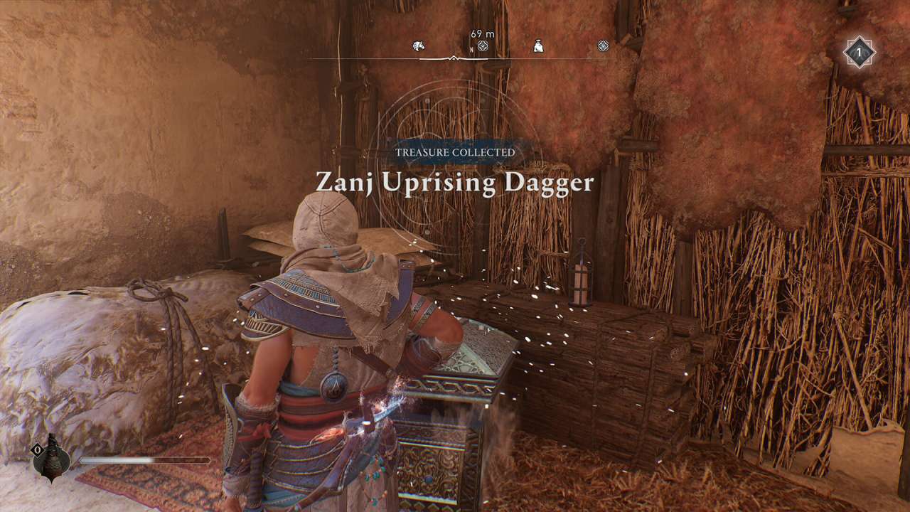 Assassin's Creed Mirage, Game Guide, Gameplay, Abbasiyah, Gear Chest, Zanj Uprising Dagger