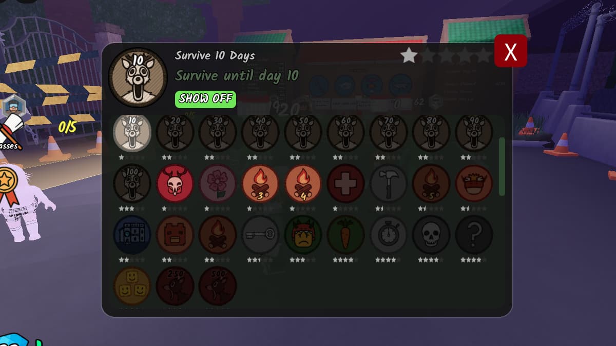 Badge rewards system