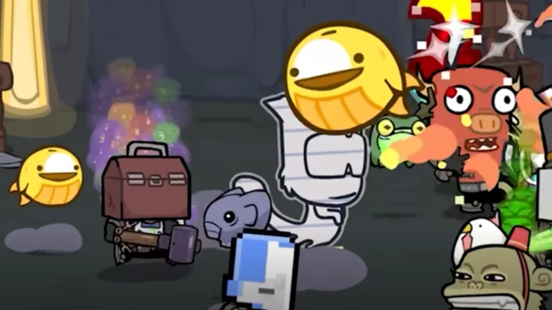 Castle Crashers Painter Boss Paradise DLC Characters Guide