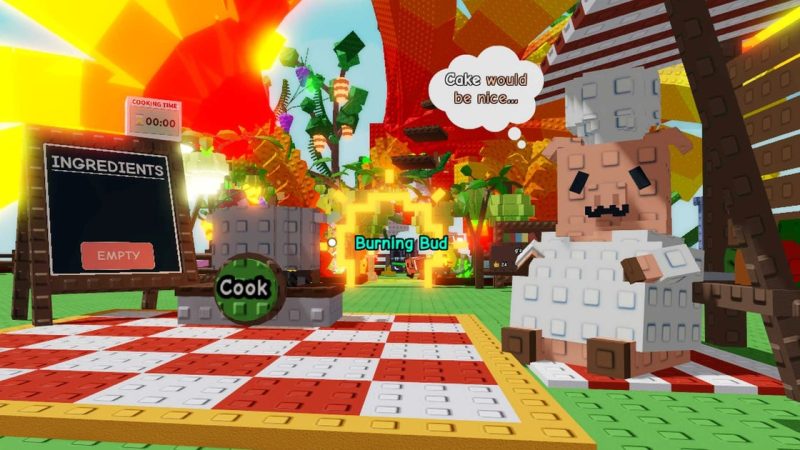 Cooking event quest rewards in Grow a Garden