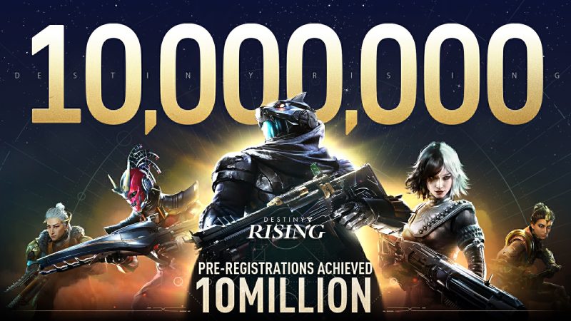 Destiny Hits 10M Pre-Registrations as NetEase Announces Surging Hype