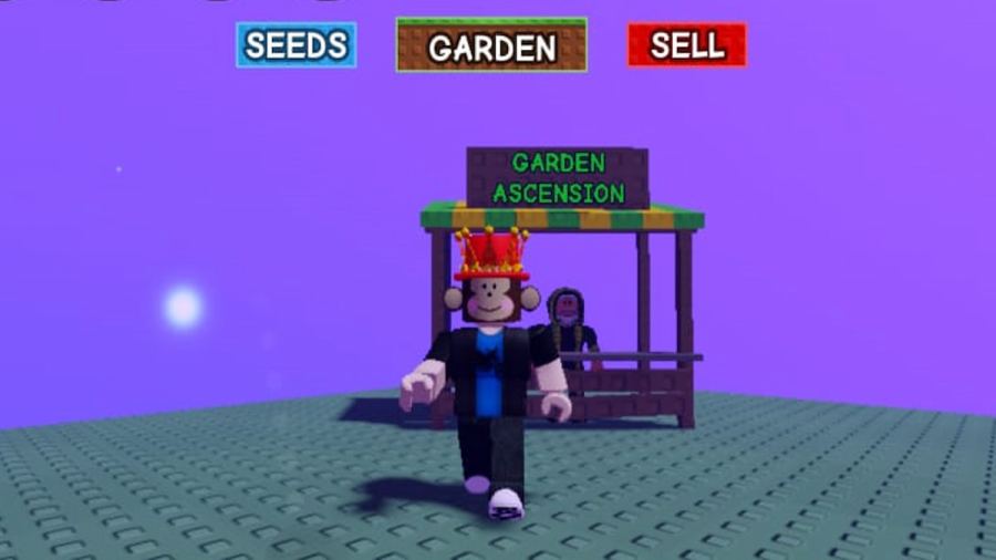 A player standing near the Ascension Shop