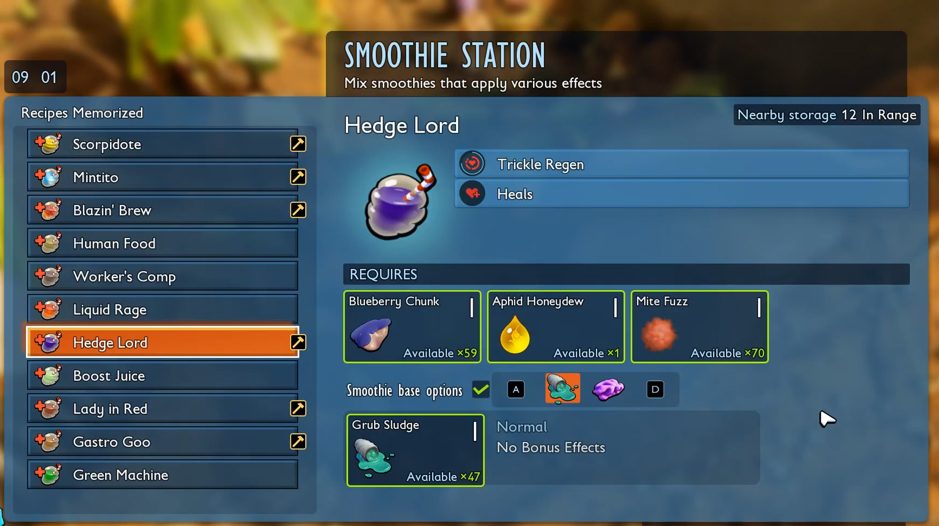 This potent smoothie enhances survival capabilities