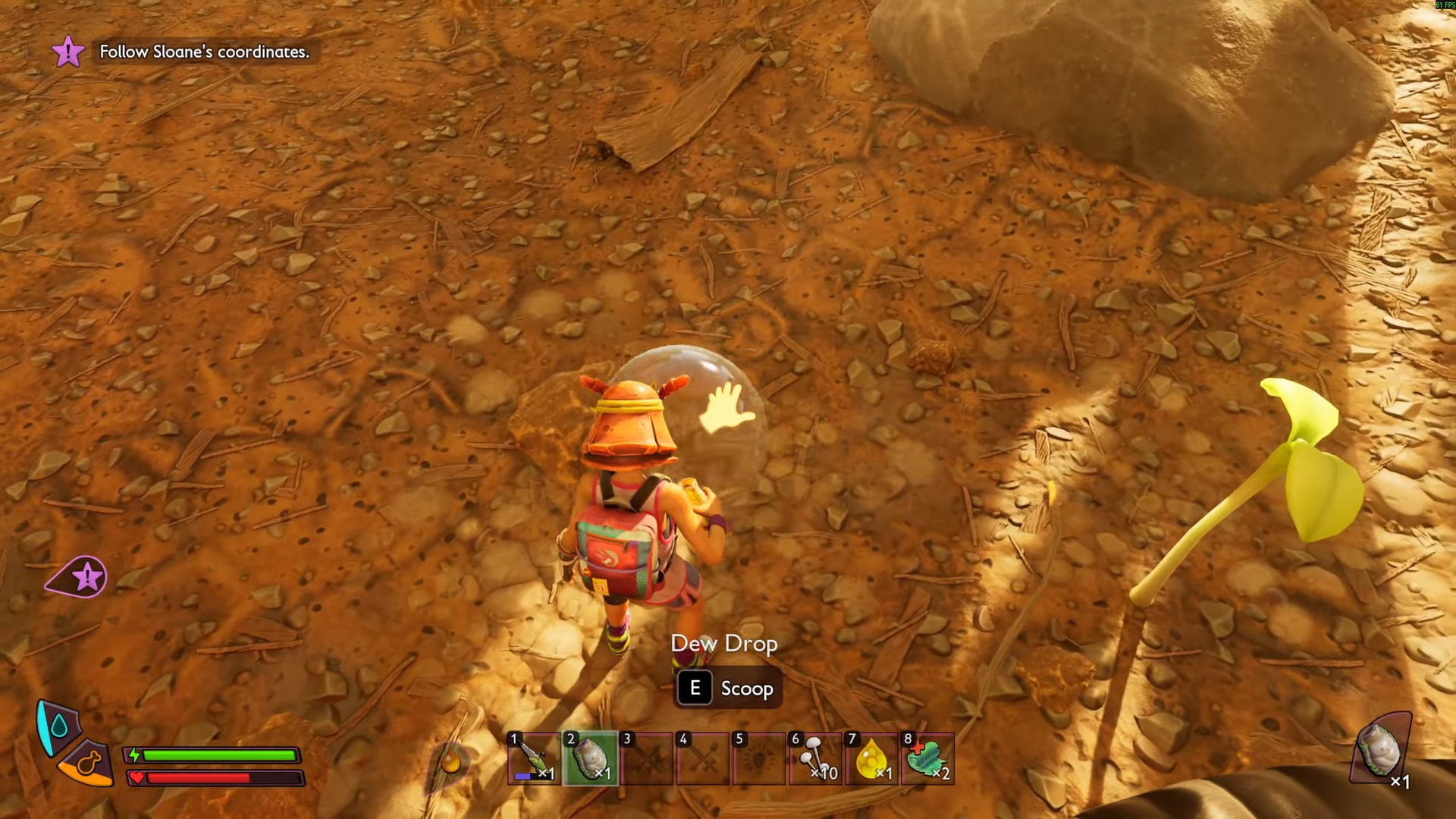Collecting liquid with the Canteen