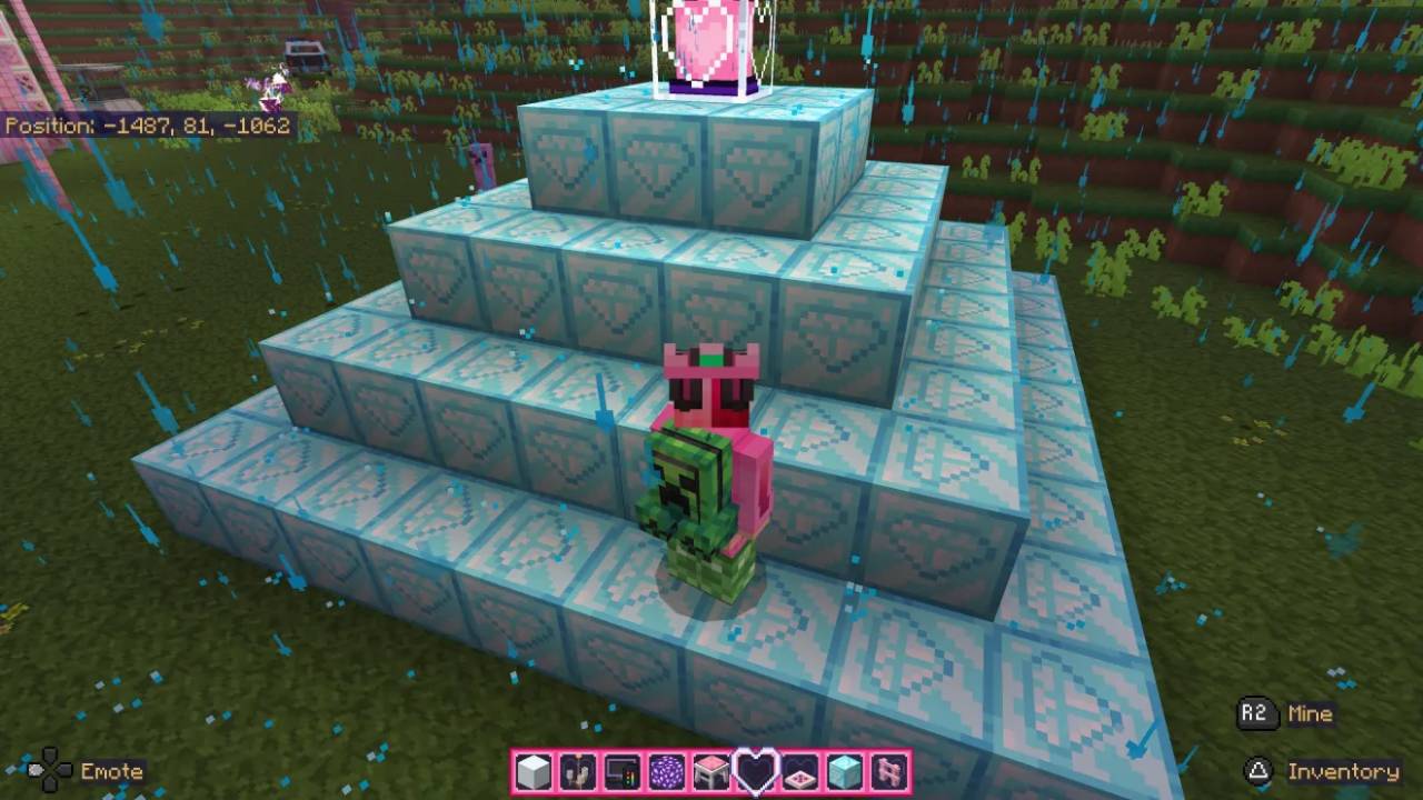 Activating Minecraft Beacons