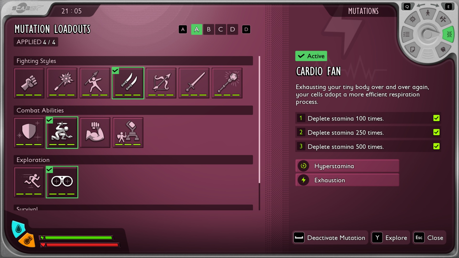 Genetic enhancement strategies (Image via Xbox Game Studios)