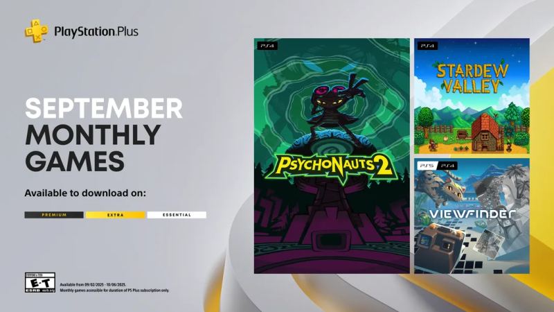 Psychonauts 2 Leads September 2025 PS Plus Essential Games