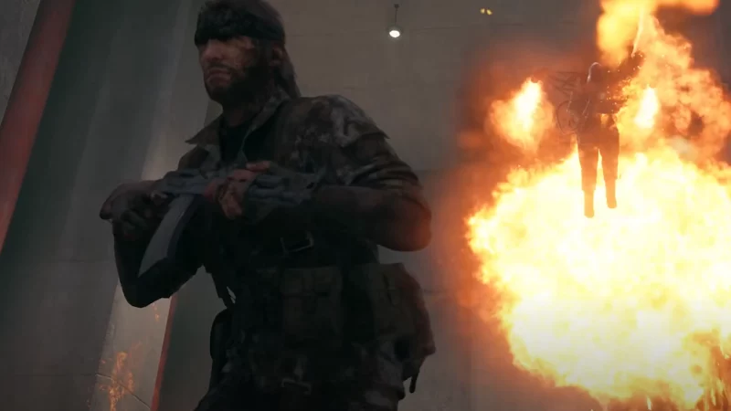 Running in Metal Gear Solid Delta: Snake Eater