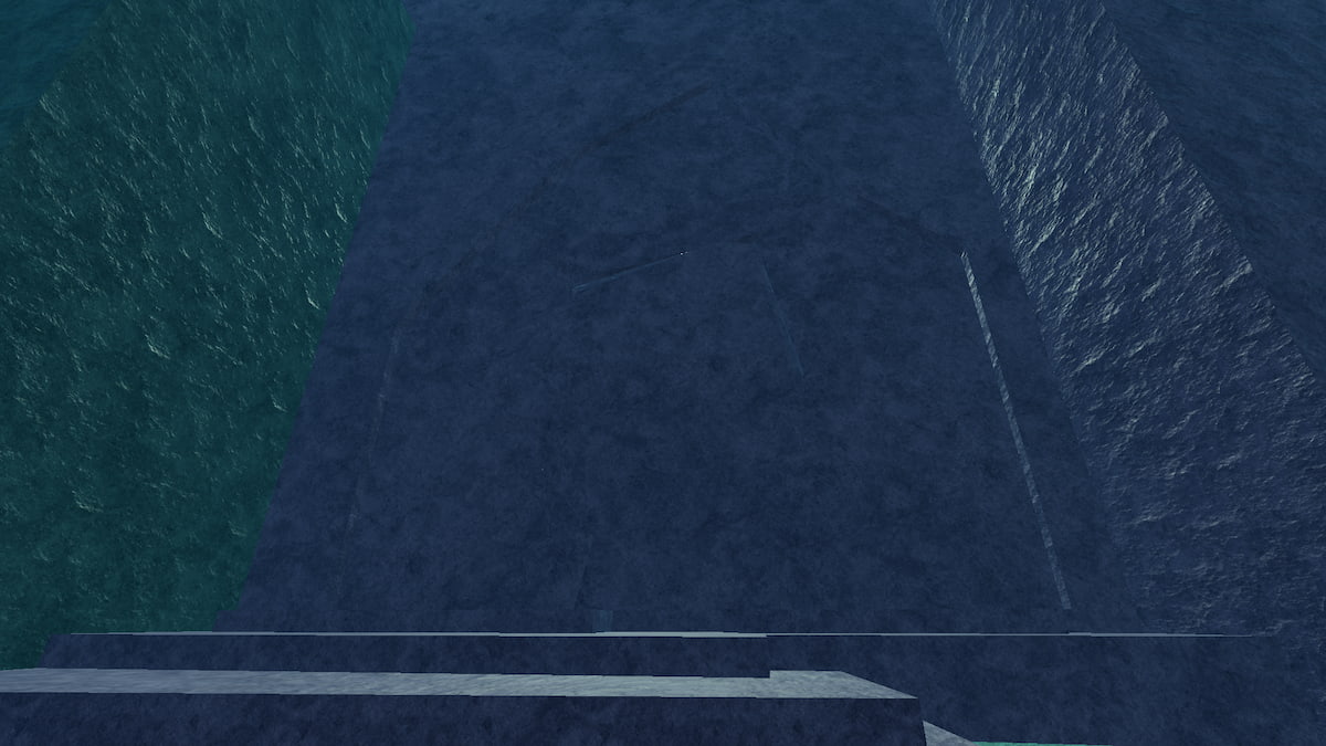 Secret Area Submerged Island Entrance