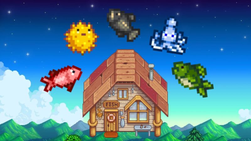 Stardew Valley fish guide