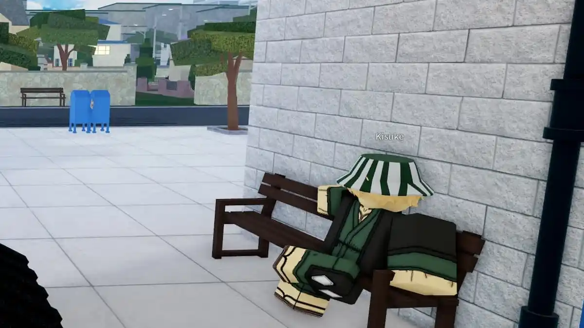The Kisuke Raid Boss NPC in Type Soul