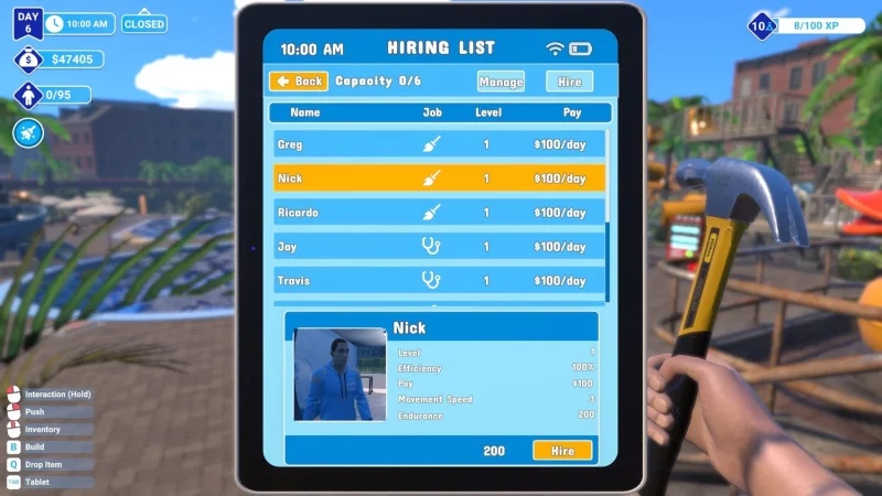 Water Park Simulator: Staff Hiring & Management Guide