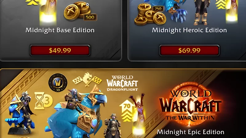 World of Warcraft Midnight Leaks