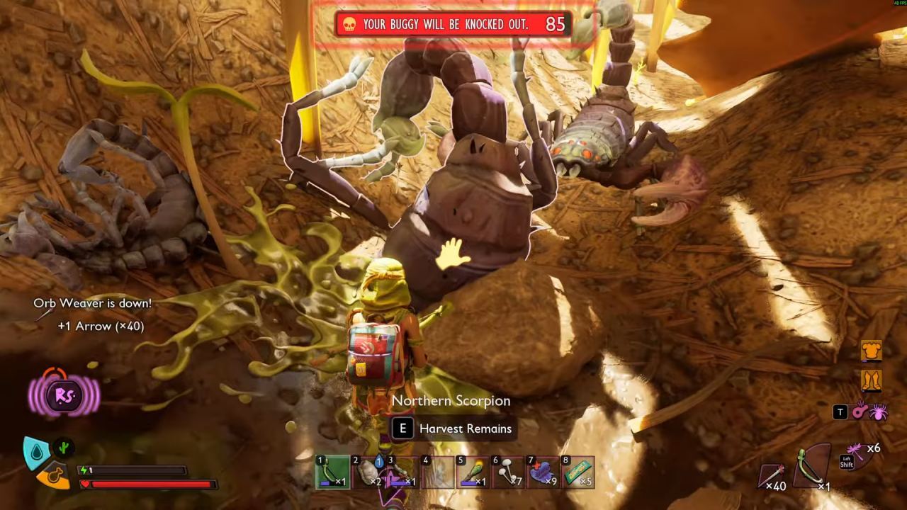Grounded 2 Guide, How to Find Northern Scorpion Stinger, Harvesting and Rewards