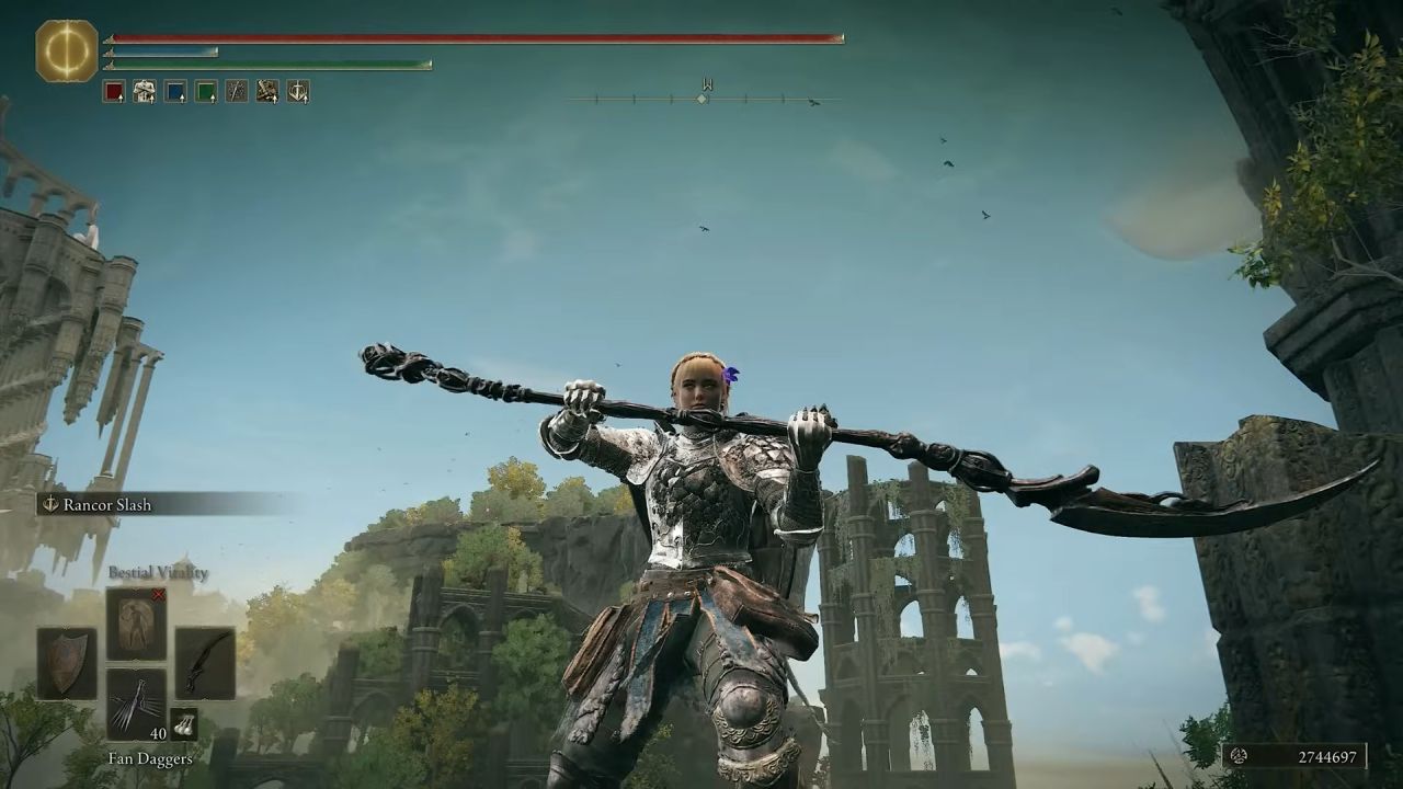 Elden Ring Guide, Combo Build, Spirit Glaive, Weapon