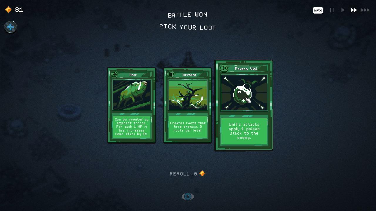 Ecosystem Warfare Layout, Unit Positioning Schematic, Strategy Game Mechanics