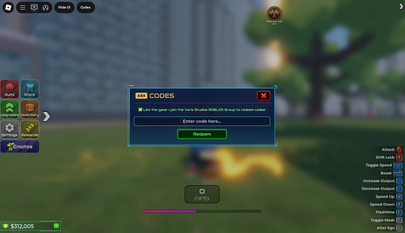 Activation box interface