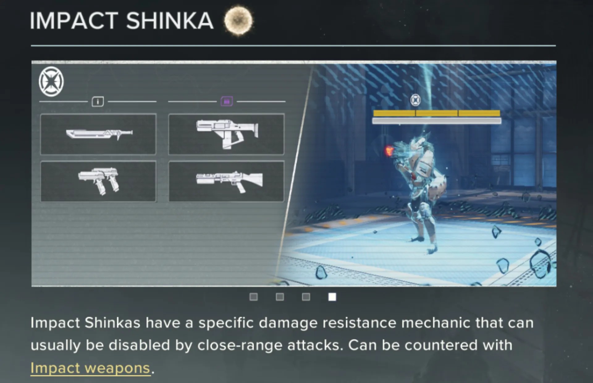 Resistance type infographic