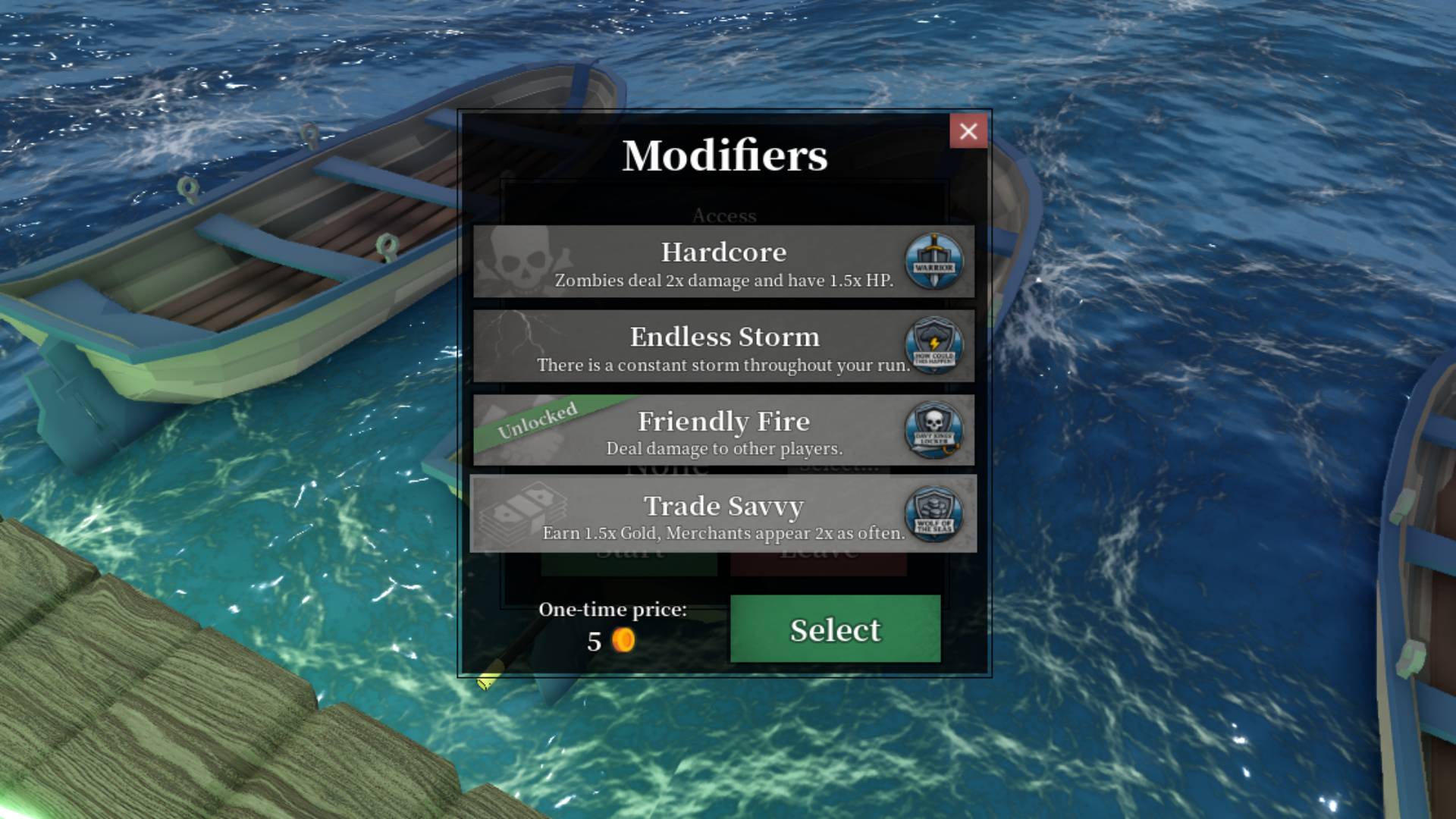 Modifier effects