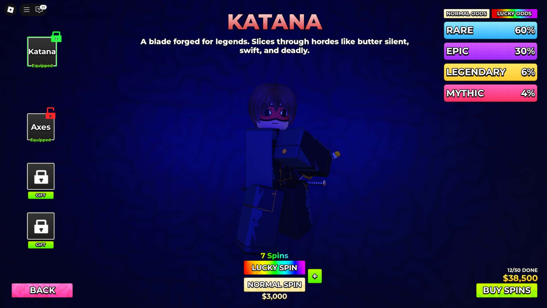 How to get and switch weapons in Hunty Zombie Roblox experience