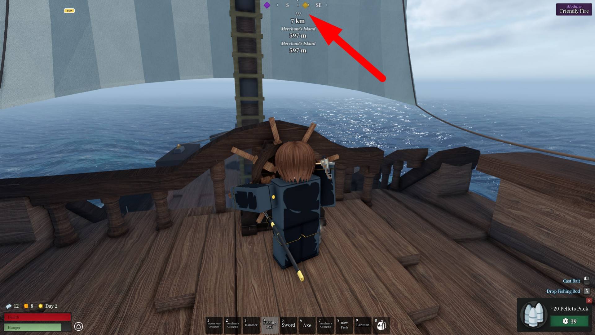 Compass navigation guide