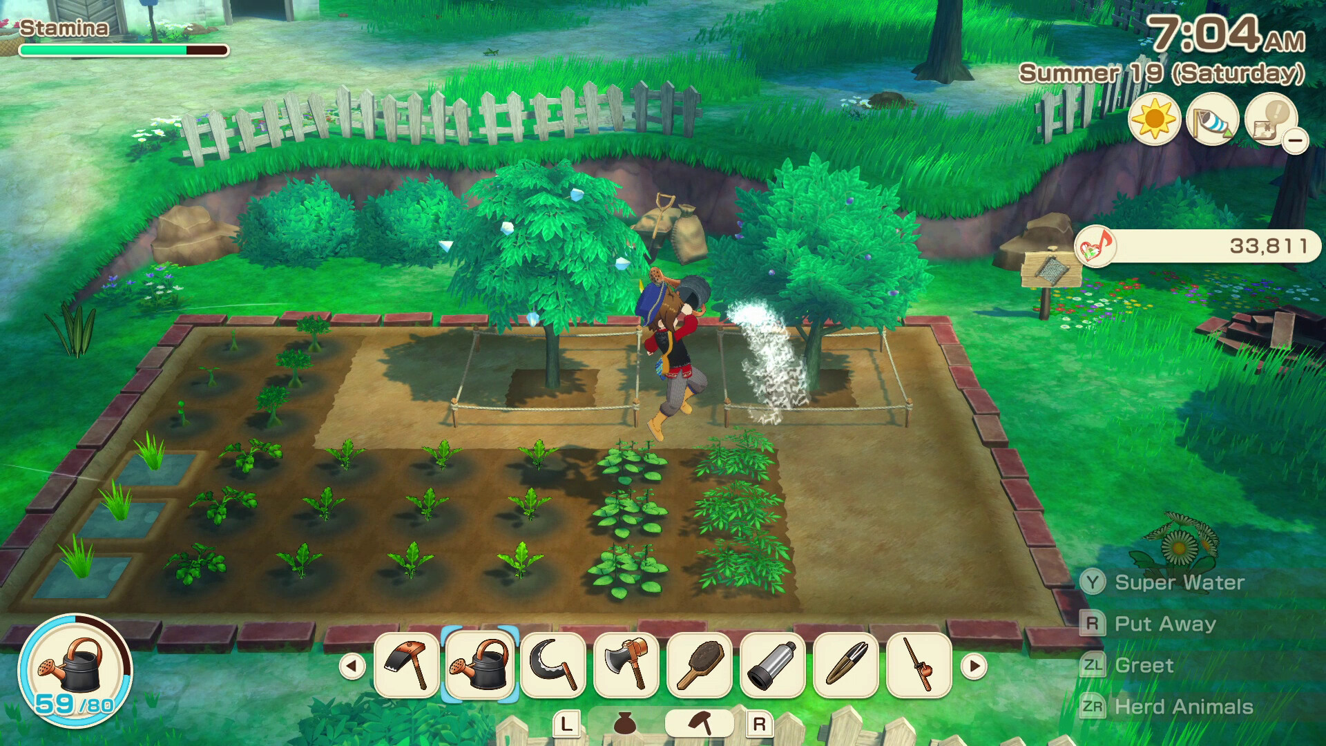Verify game files to solve performance issues in Story of Seasons Grand Bazaar (Image via XSEED Games)