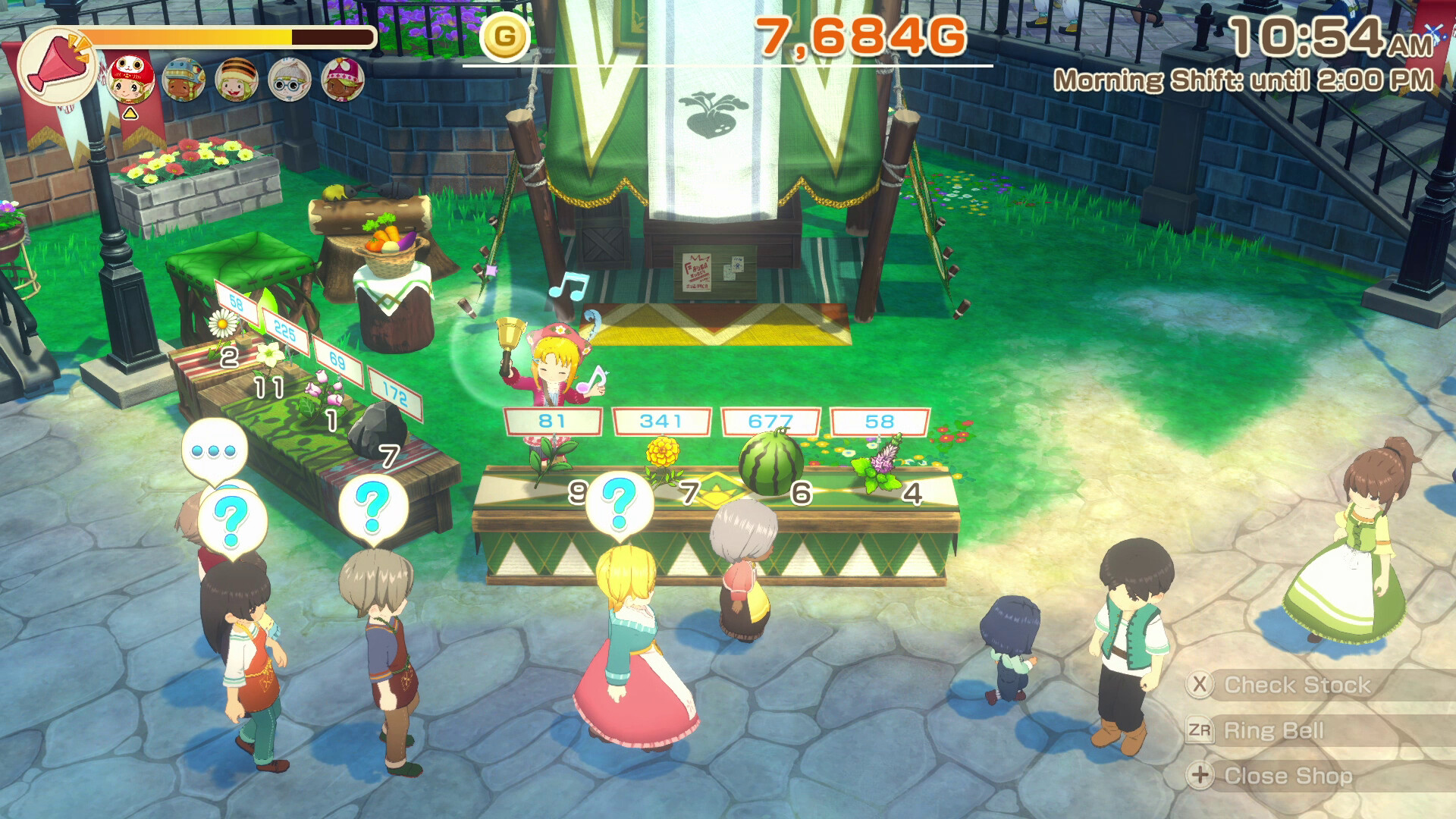 Story of Seasons Grand Bazaar supports controller connectivity (Image via XSEED Games)