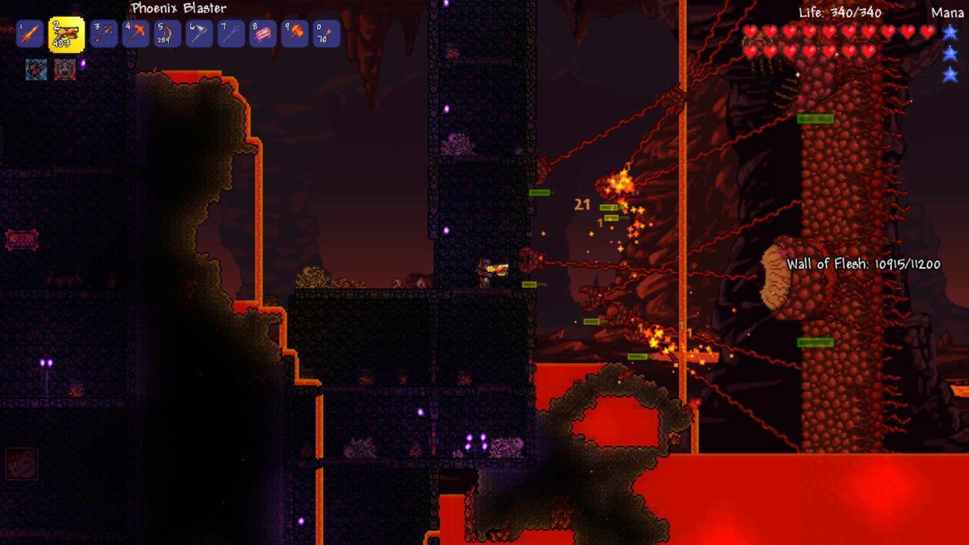 The Wall of Flesh boss