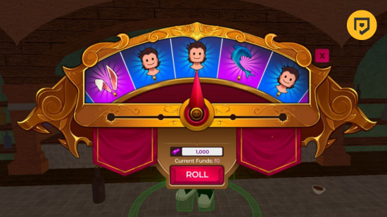 Vox Seas race selection interface with navigation markers