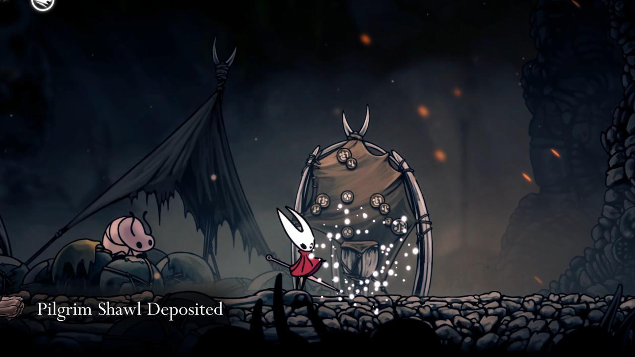Hollow Knight: Silksong, Hollow Knight: Silksong Guide, How to Complete Garb of The Pilgrims Quest, PC, Gameplay, Screenshot