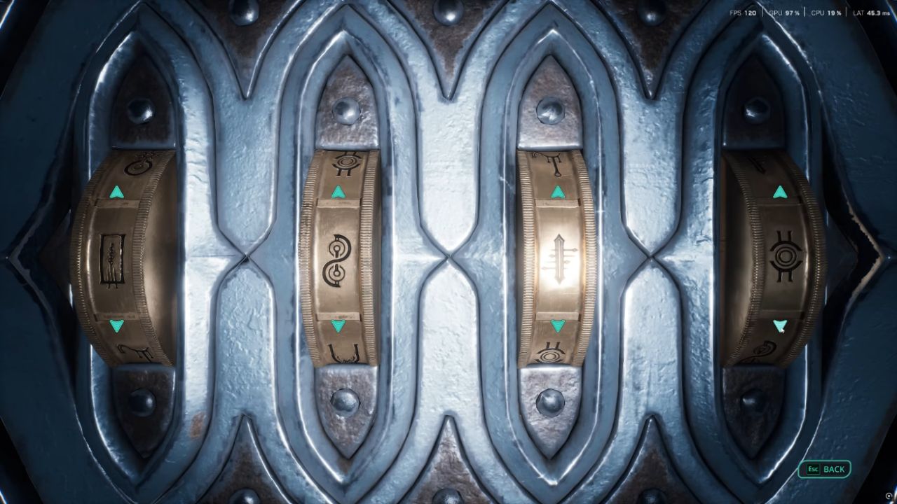 Hell Is Us, PC, Gameplay, First Vault Puzzle Solution, Screenshot