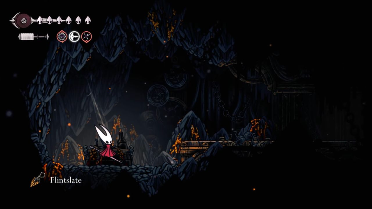 Hollow Knight: Silksong, PC, Gameplay, How To Get Flintslate Tool, Screenshot