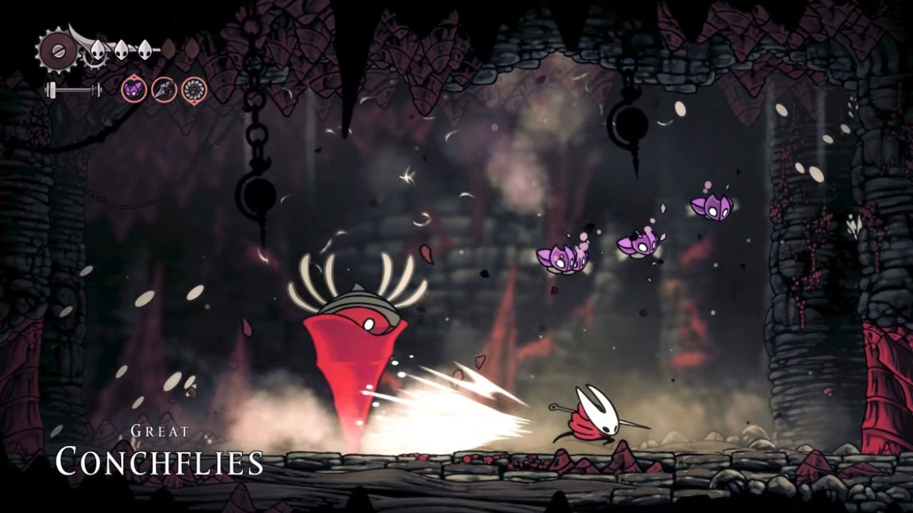 Hollow Knight: Silksong, PC, Gameplay, How to Get Crustnut & Courier's Rasher, Screenshot