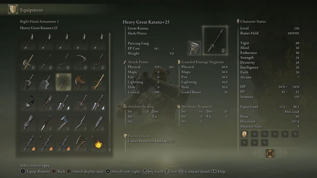 Elden Ring, Guide, Best Hybrid Build, Stats