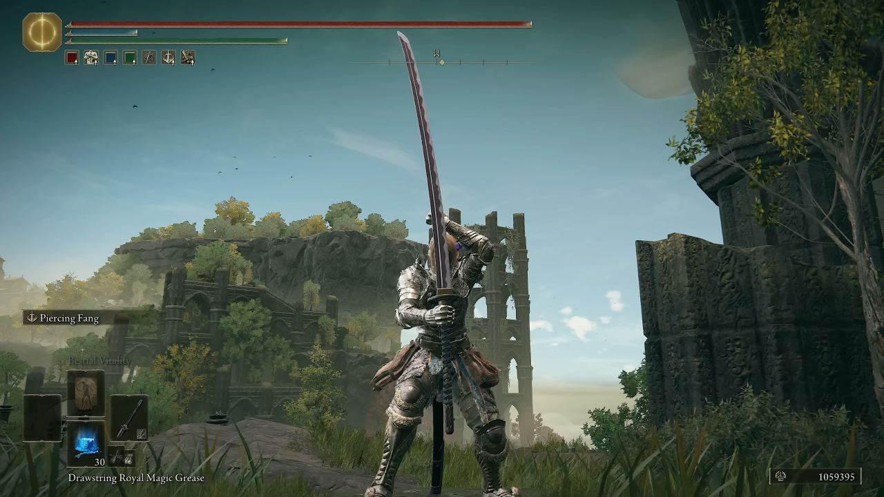 Elden Ring, Guide, Best Hybrid Build, Weapon