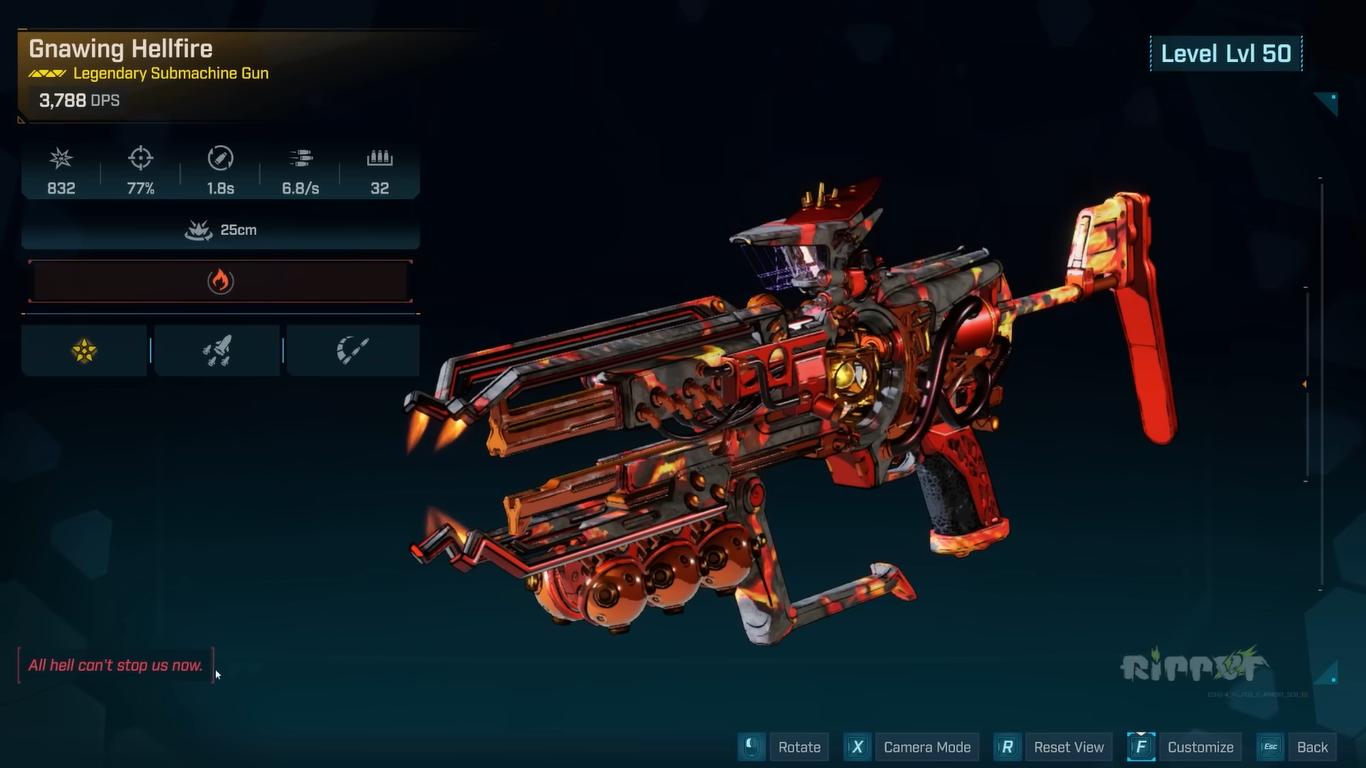 Borderlands 4, How to Get Hellfire SMG, PC, Screenshot, Gameplay