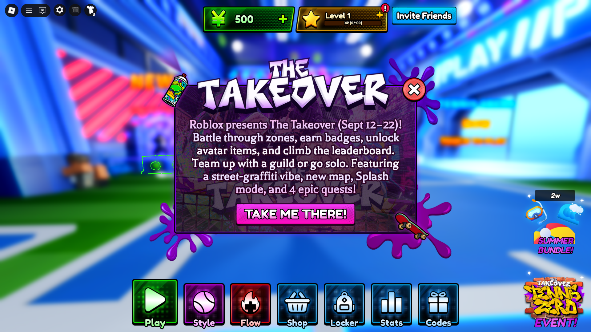 The Takeover (Image via Roblox Corporation)