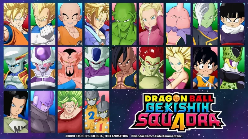 Dragon Ball Gekishin Squadra All Characters & Roster Guide
