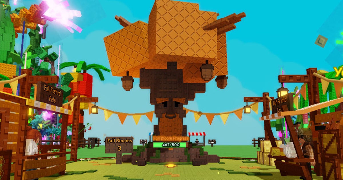 Fall Market event update in Grow a Garden