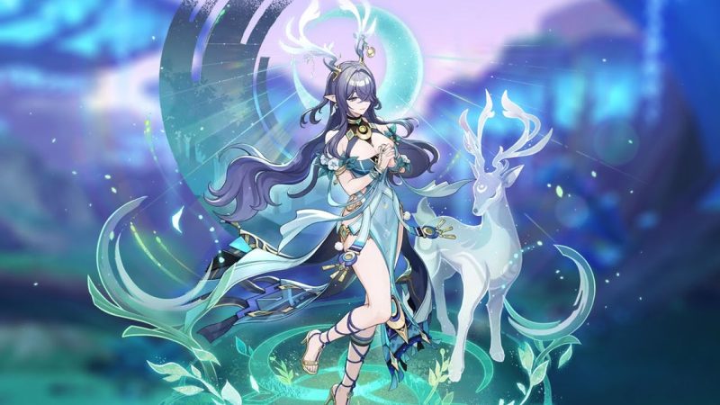 Genshin Impact Lauma materials, kit, and Constellations