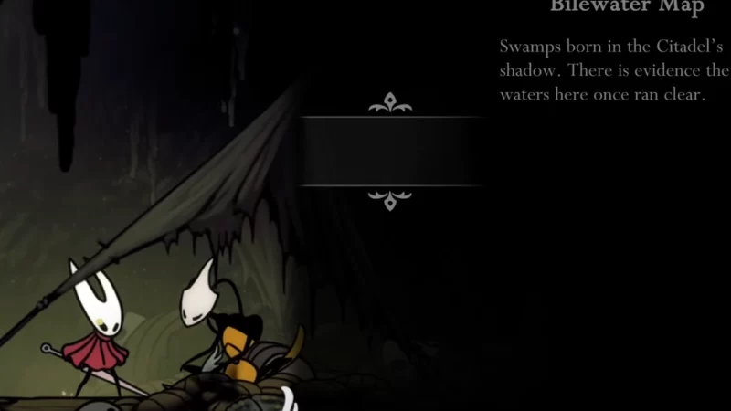 Hollow Knight Silksong Bilewater Map Location Guide