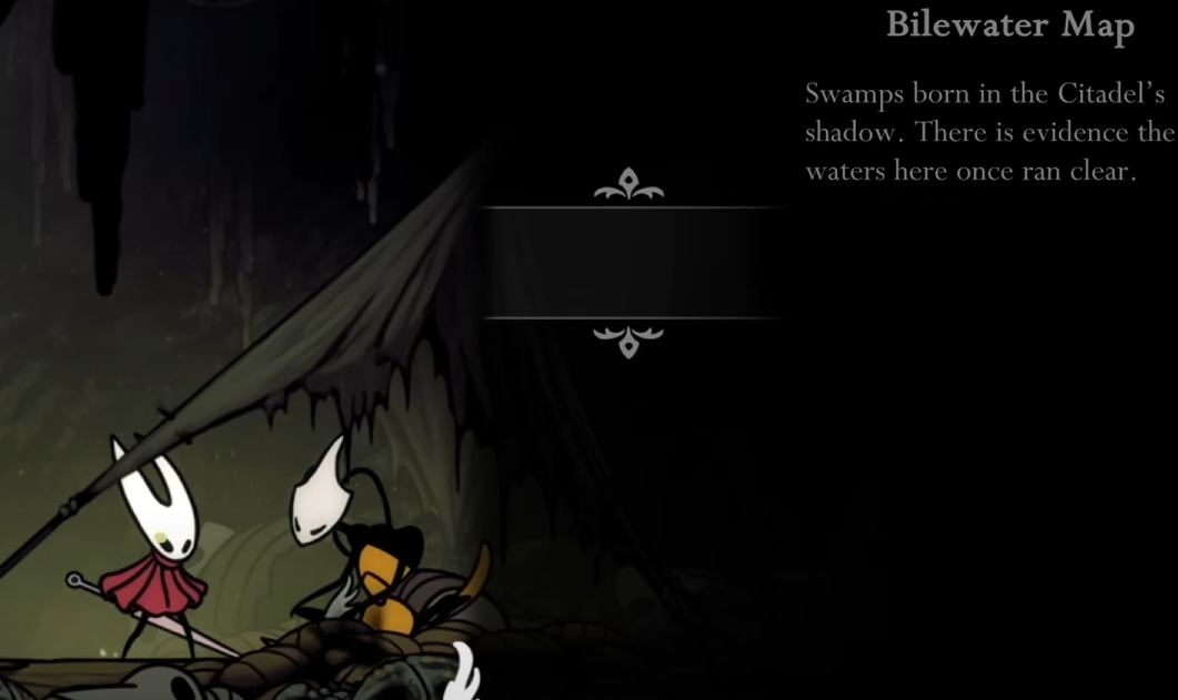 Hollow Knight Silksong Bilewater Map Location Guide