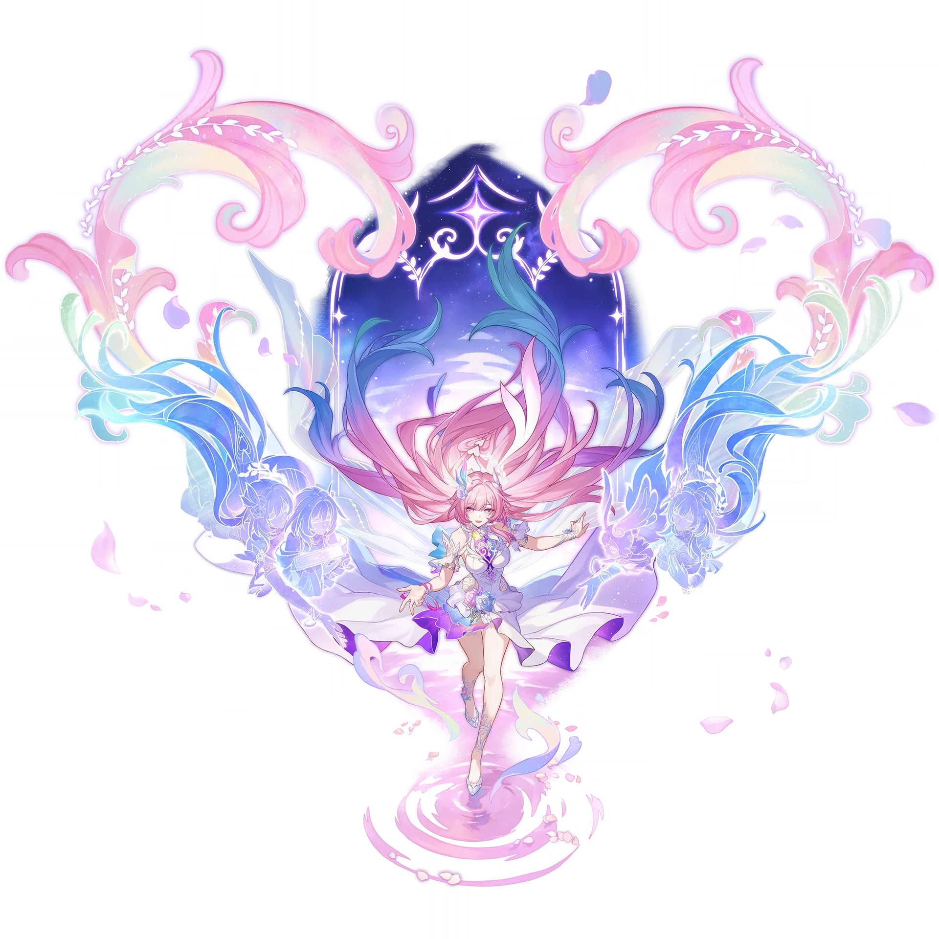 Cyrene's key art from Honkai: Star Rail