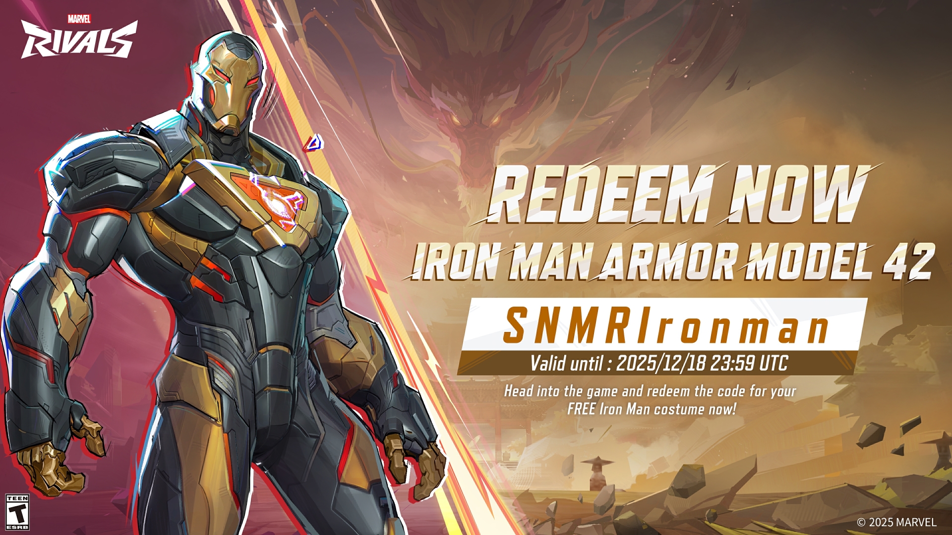 Marvel Rivals: How To Get Iron Man Armor Model 42 Costume for Free