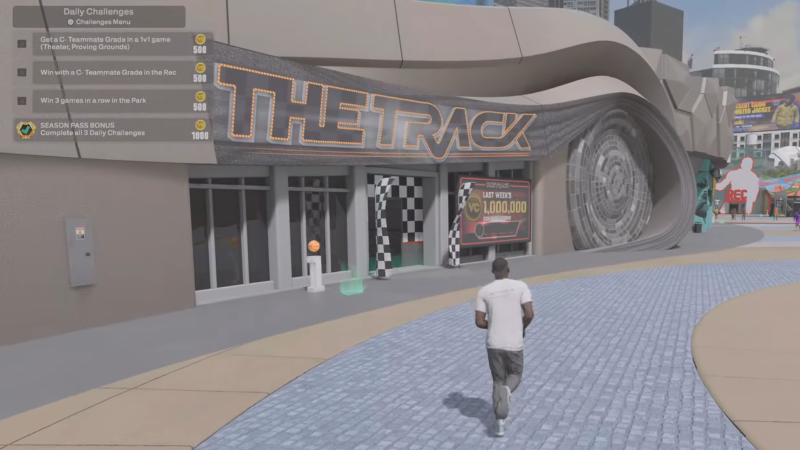 NBA 2K26: How To Invite Friends to the Track