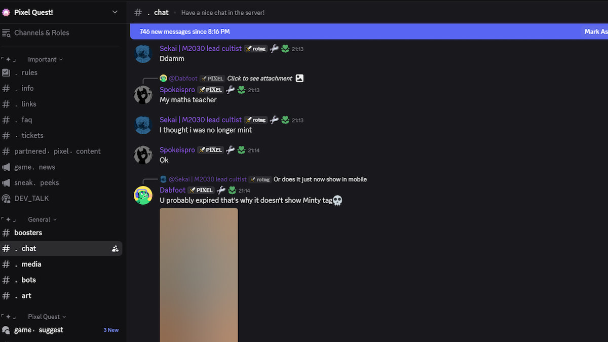 Pixel Quest Community Discord