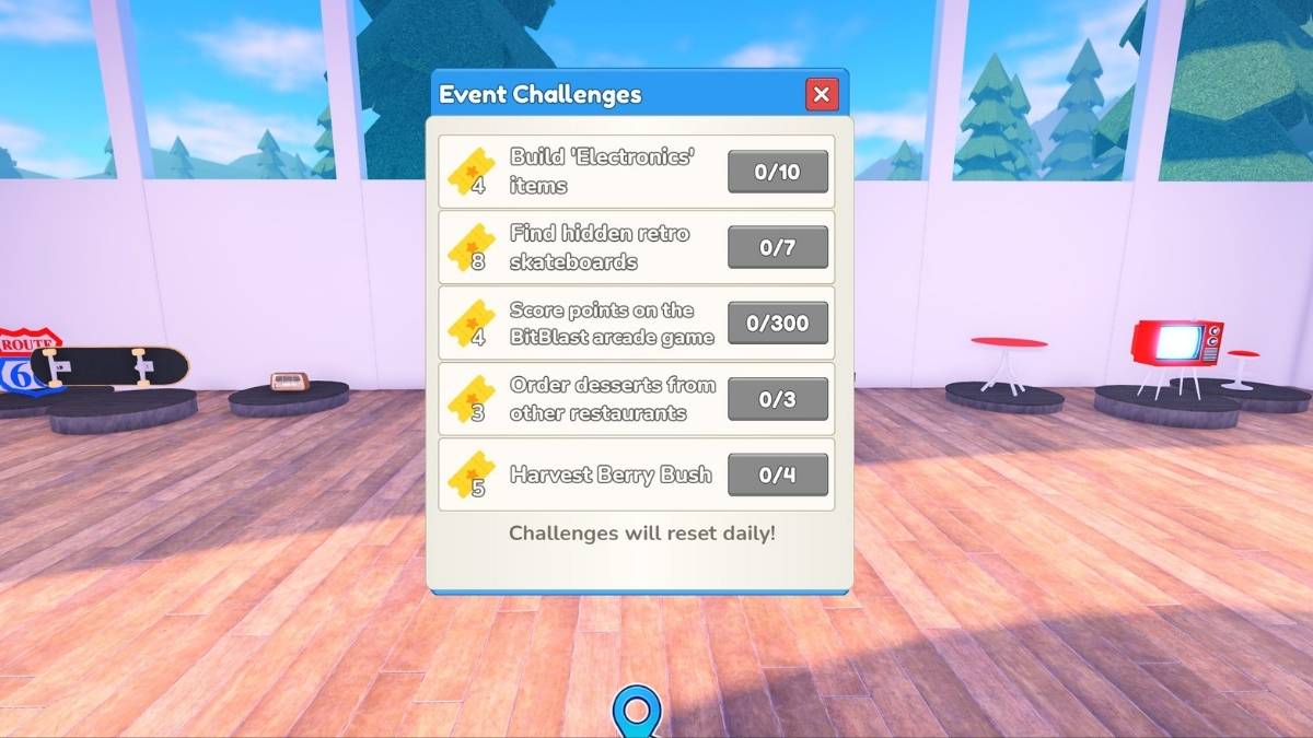 Retro Furniture Quests in Restaurant Tycoon 3